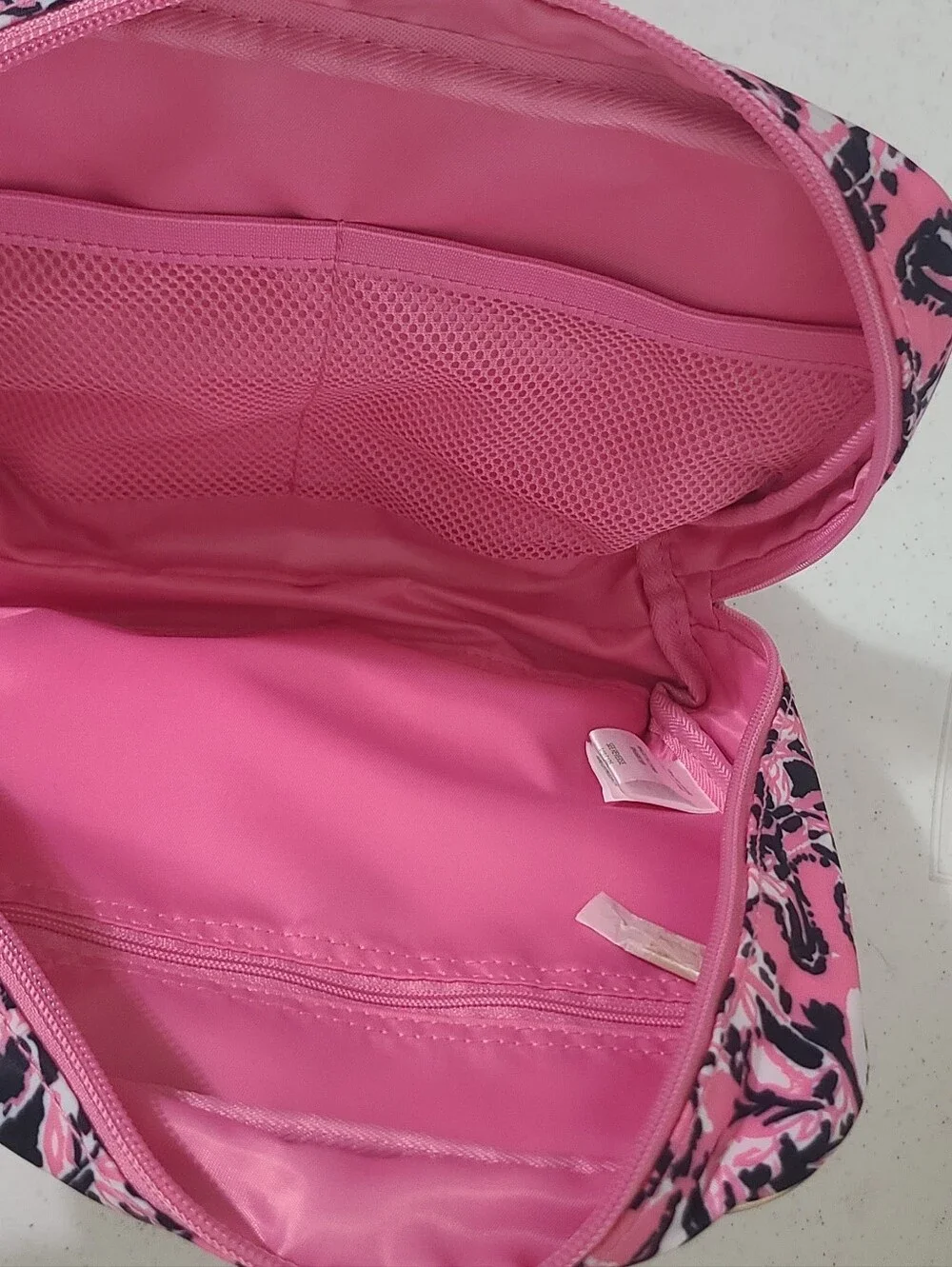 NWT Lilly Pulitzer Hanging With My Boo Escape Cosmetic Case Makeup Bag Panda